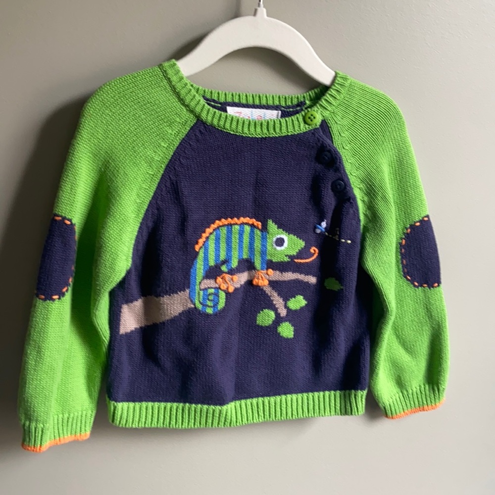 Boys Sweater with Button Detail